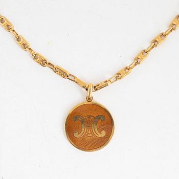 Céline, necklace with pendant, vintage.