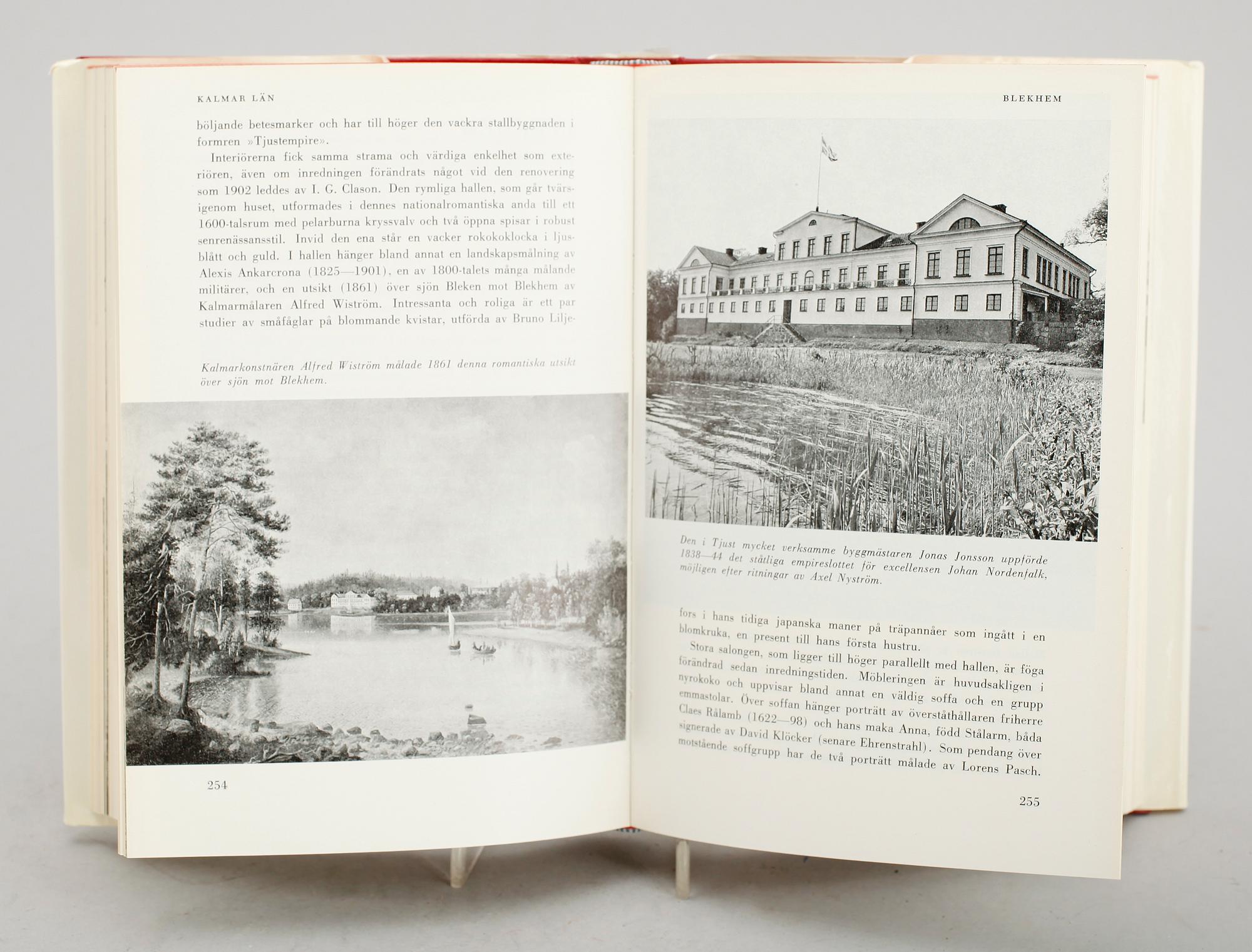 BÖCKER: Slott och Herresäten i Sverige, Allhems förlag, 1968/71, 5 vol.