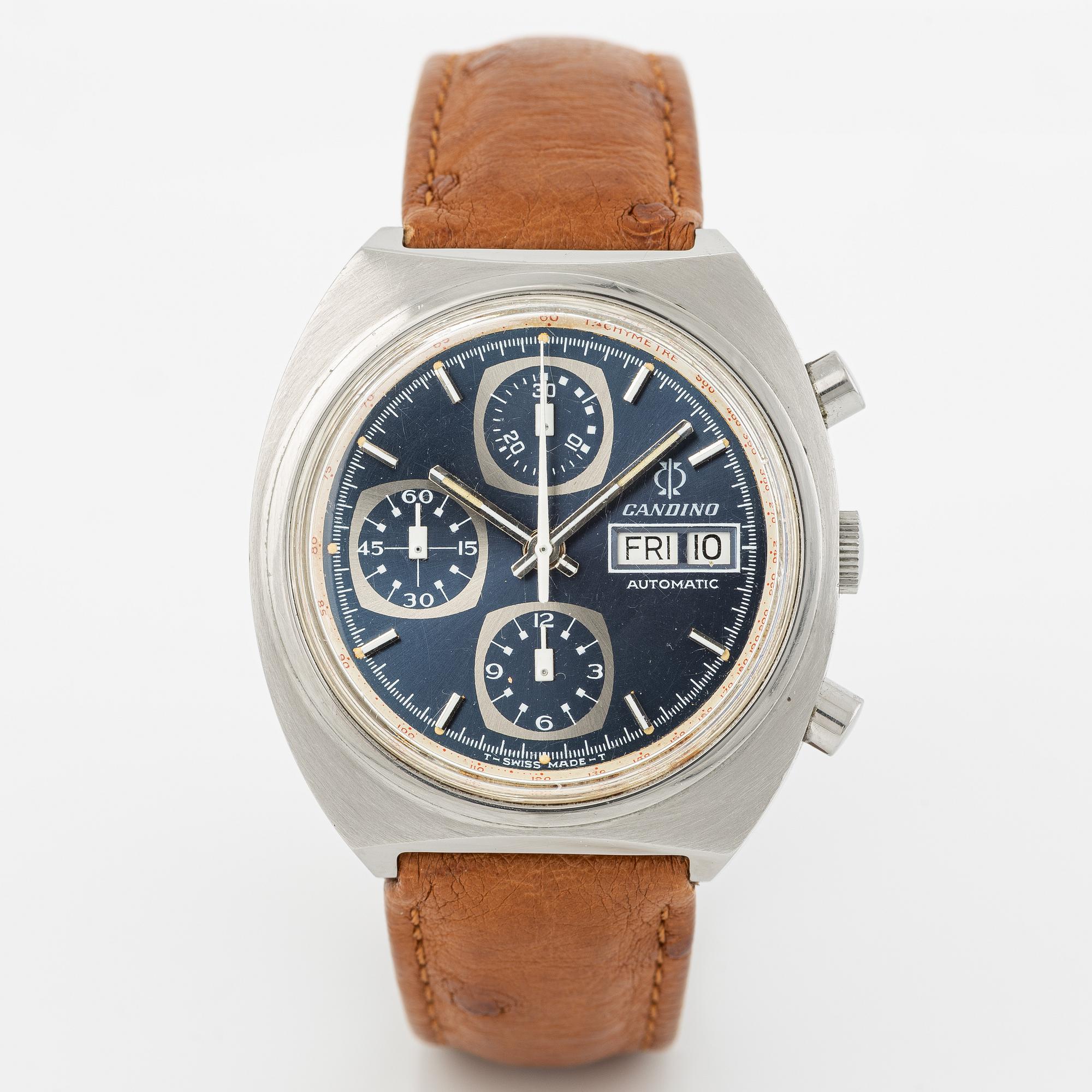 Candino, "Exotic Dial", kronograf, armbandsur, 38,5 mm.