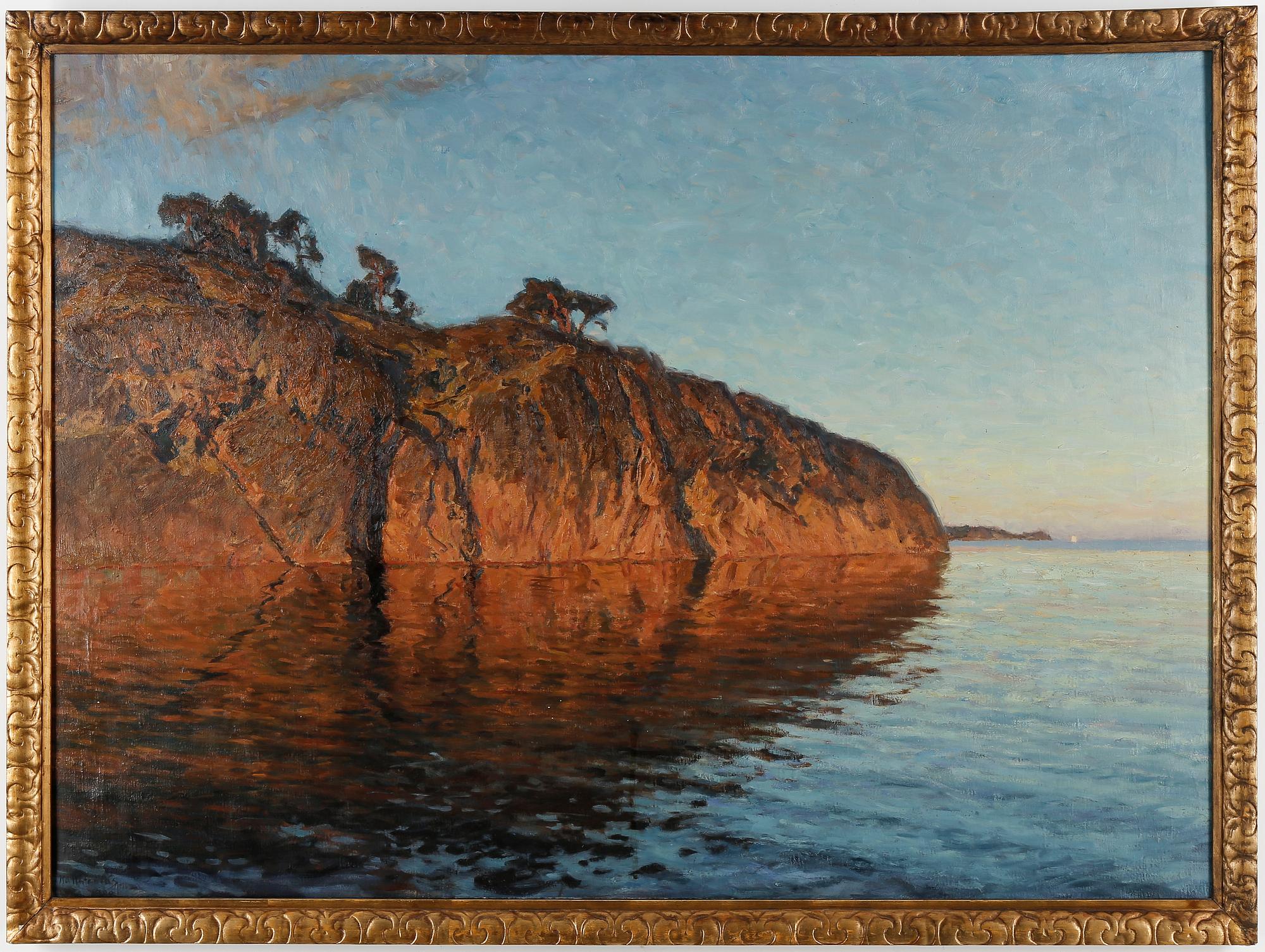 GOTTFRID KALLSTENIUS, olja på duk, signerad.