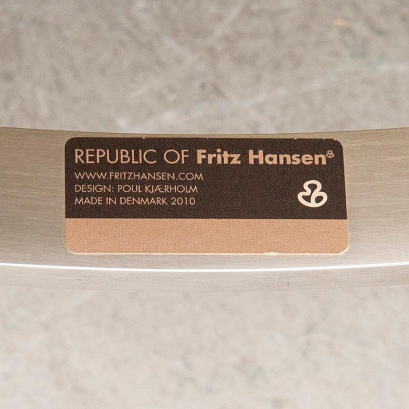 Poul Kjaerholm, armchair, "PK22" for Fritz Hansen, Denmark, 2010.