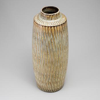 A Gunnar Nylund stone ware floor vase "Rubus", Rörstrand.