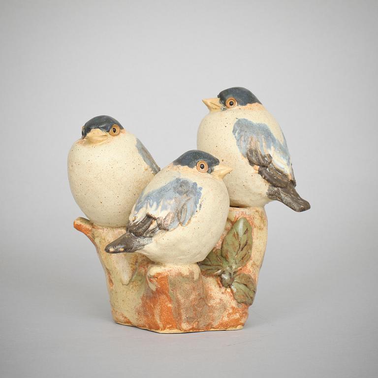 GUNNAR HANSSON, skulptur, stengods, stämpelsign.