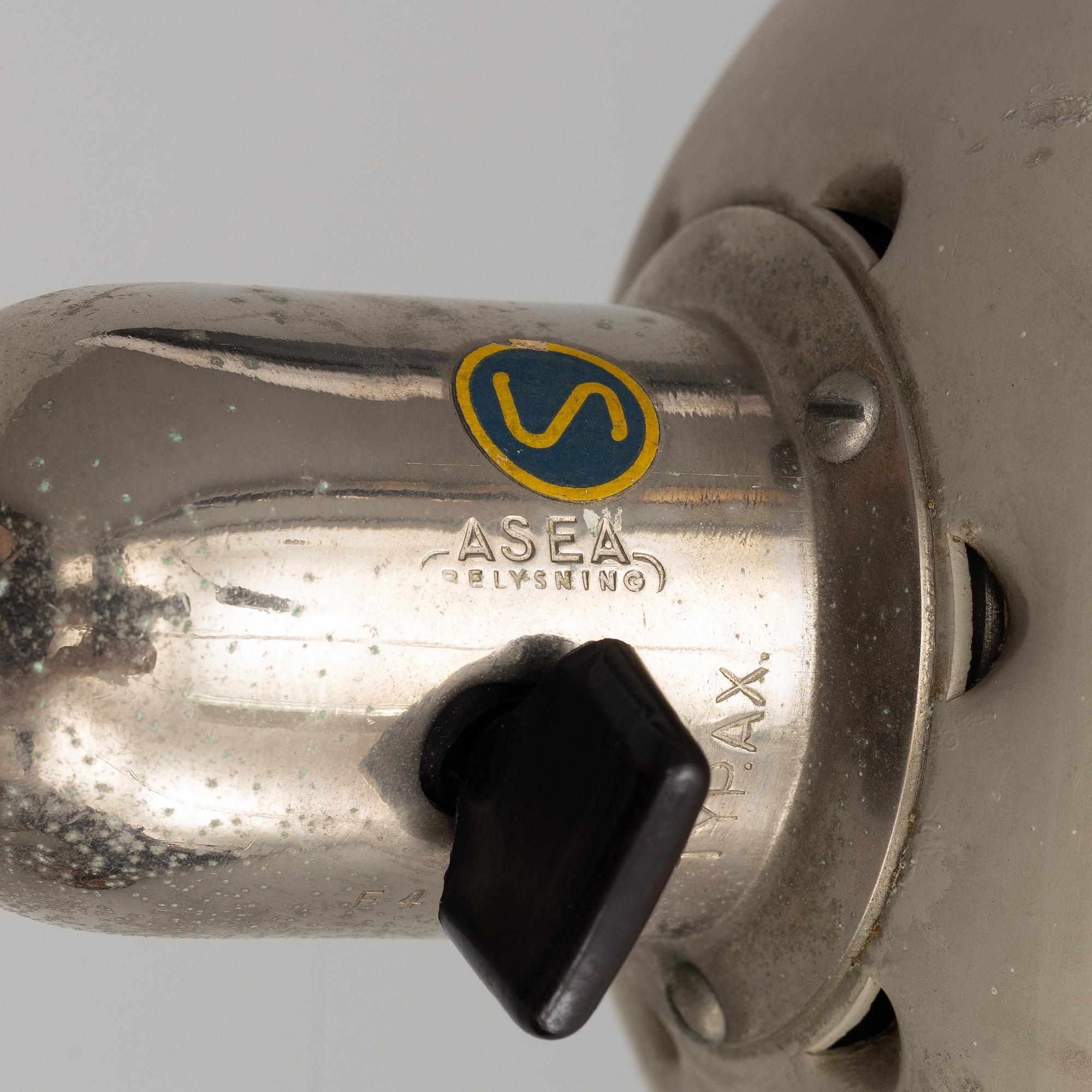 Johan Petter Johansson, lamp, "Triplex-Pendel", Asea, first half of the 20th century.