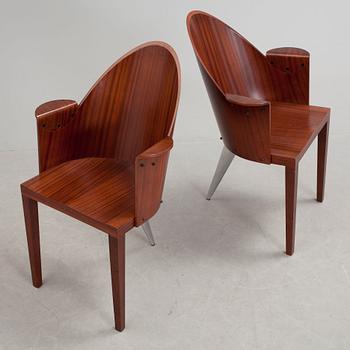 KARMSTOLAR, ett par. "Royalton" Philippe Starck, Frankrike, Aleph.