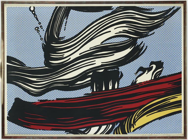 Roy Lichtenstein, "Brushstrokes".