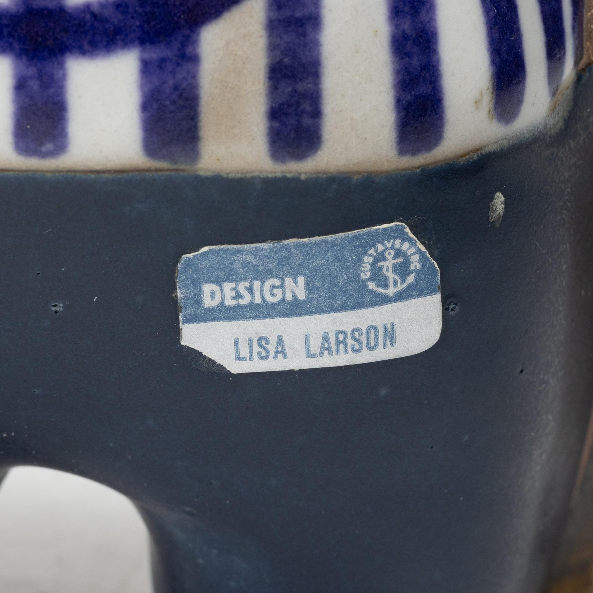 Lisa Larson, Figurines, 4 pcs, “Larsons ungar” and “Världens barn”, Gustavsberg.