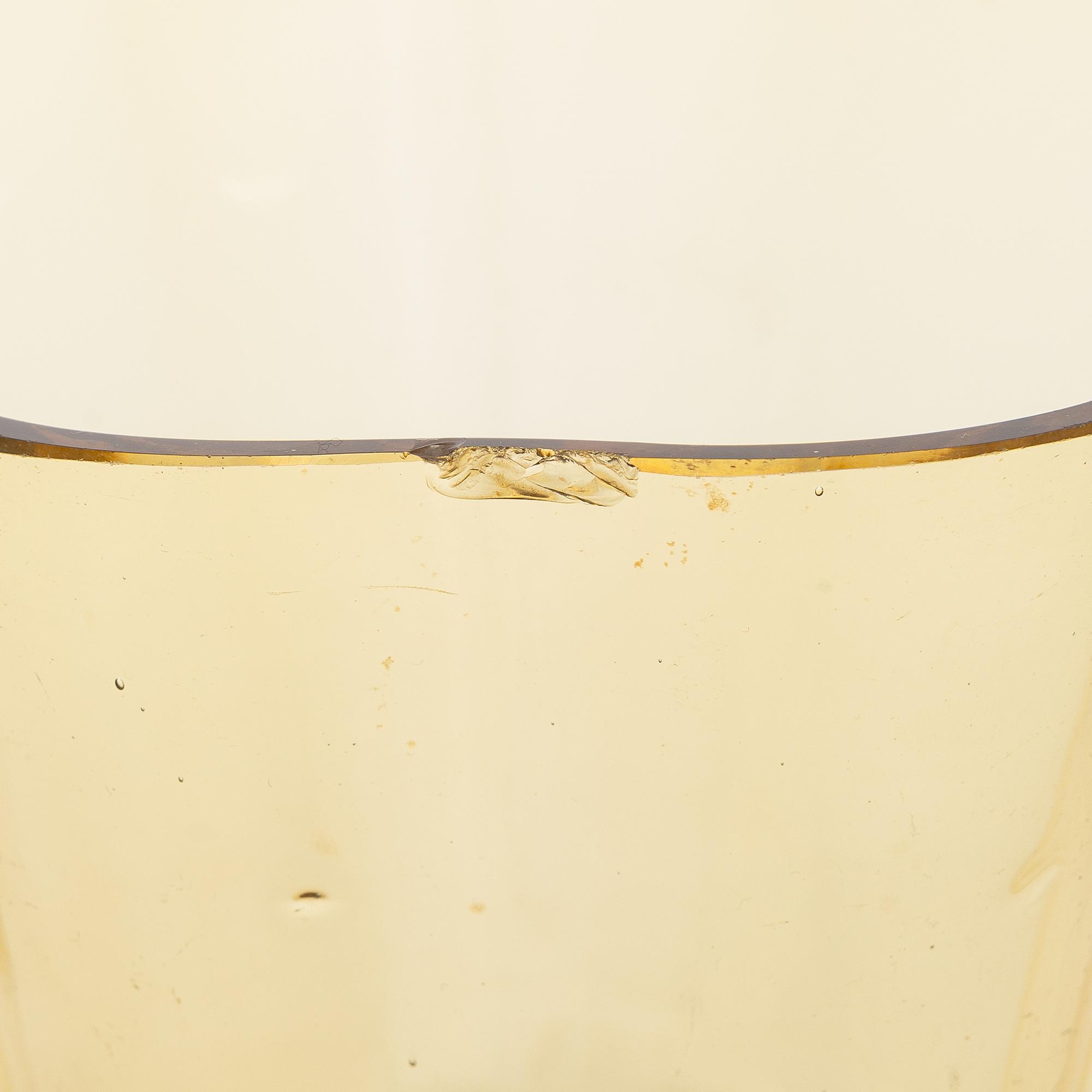 Alvar and Aino Aalto, a '9767B' bowl of the 'Aalto flower' sculpture manufactured by Karhula Glassworks 1937-1949.