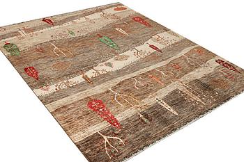 A Khorjin carpet, c. 306 x 258 cm.