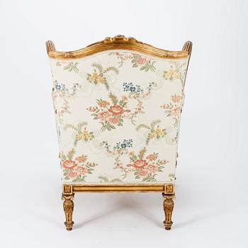 BERGÈRE, Louis XVI-stil, 1900-talets början.