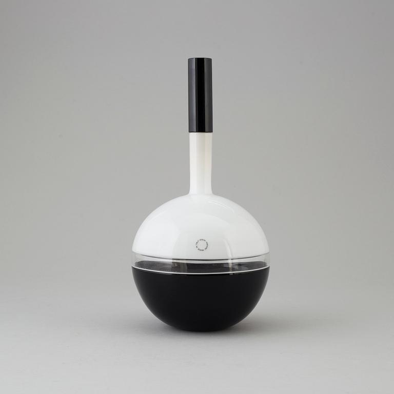 TIMO SARPANEVA, 'Vire' glass decanter, Venini Murano Italy 1990.