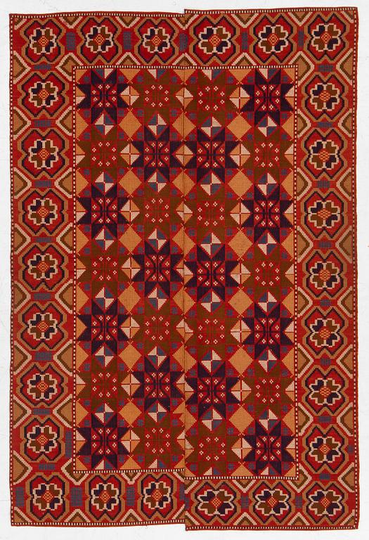 A textile, Scandinavia, circa 1900, c. 195-200 x 130 cm.