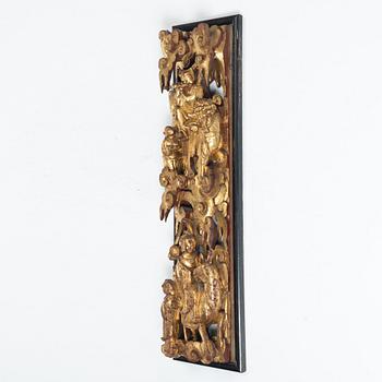 Väggrelief, Kina, sen Qingdynasti, 1800-tal.