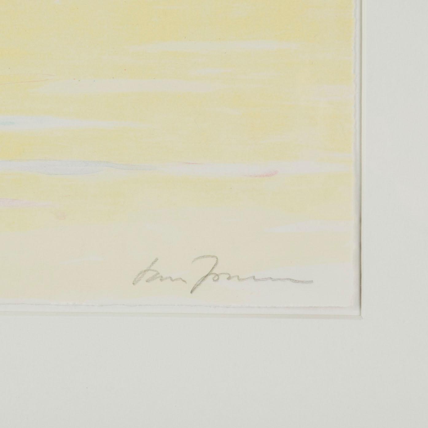 LARS JONSSON, lithograph in colours, signed and numbered 63/310.