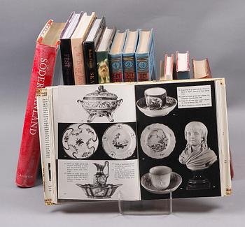PARTI BÖCKER, 16 st, mest kulturhistoria, 1800-2000-tal.