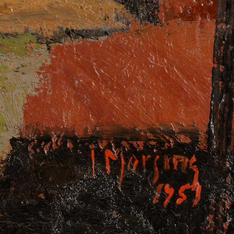 IVAR MORSING, oil on canvas, signed.