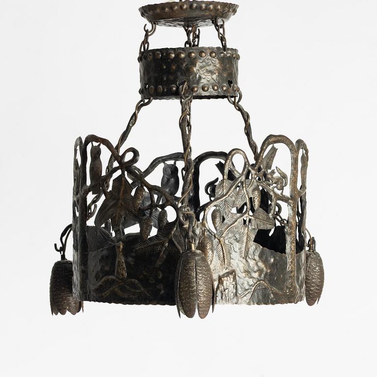 Takkrona, jugend, tidigt 1900-tal.