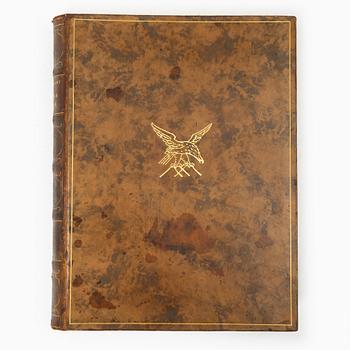 The von Wright brothers, book work, 3 volumes, "Swedish Birds", A. Börtzells tryckeri AB, Stockholm, 1927-1929.