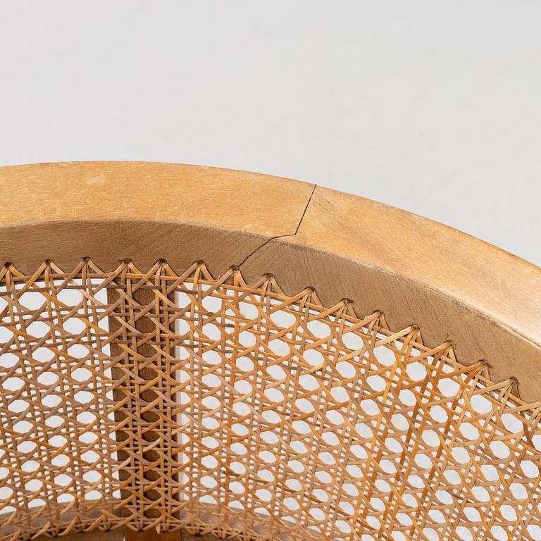 Kaare Klint, a par of 'Faaborg' chairs, Rud Rasmussen, Denmark.