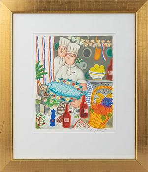 Lennart Jirlow, 'Dans la cuisine'.