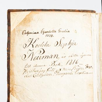 A book by Haquin Spegel from 1727.