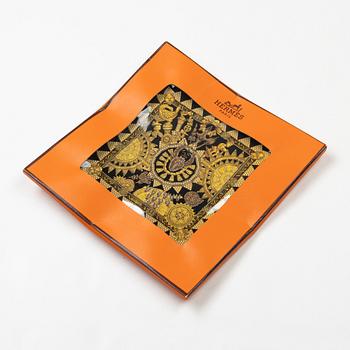 Hermès, scarf, "L'Or des Chefs".