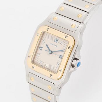 Cartier, Santos Galbée, wristwatch, 29 x 29 (41) mm.