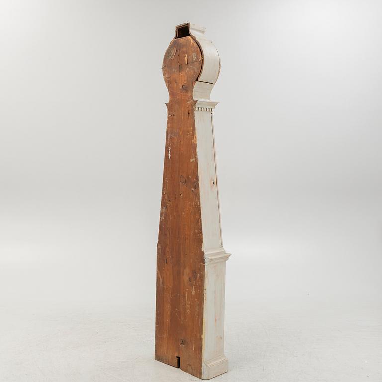 A late Gustavian longcase clock by Daniel Trång, Stjernsund (active 1807-1847).