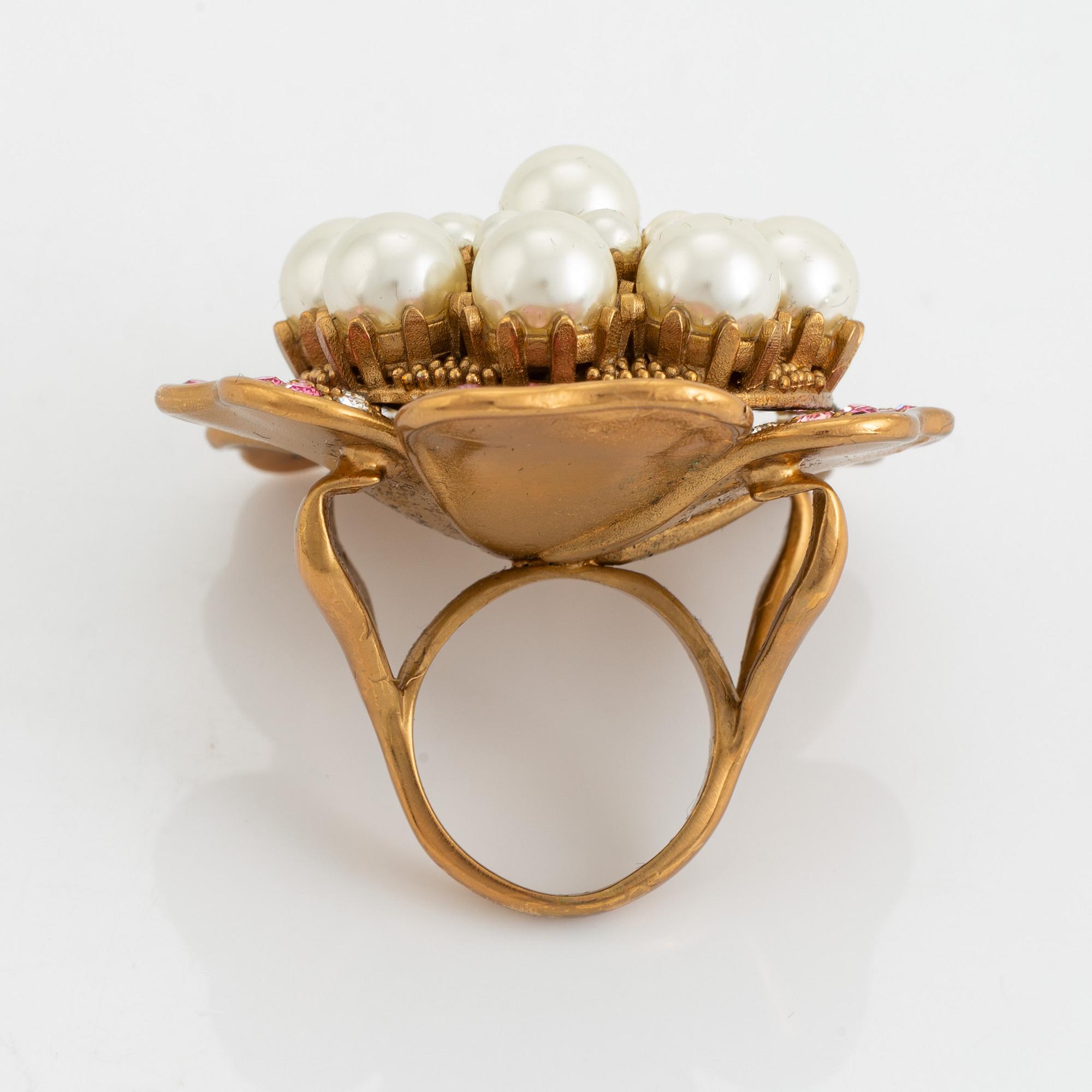 Dolce & Gabbana, Ring, blomma.