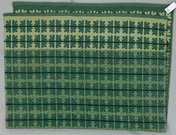 MATTA, dubbelvävd. Ingrid Dessau, signerad ID. Ca 191x126 cm.