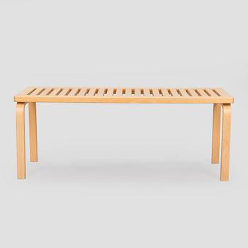 Alvar Aalto, bänk, modell 153A, Artek 1990-tal.
