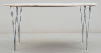 BORD, "Superellips". Design Bruno Mathsson & Piet Hein. Fritz Hansen, Danmark.
