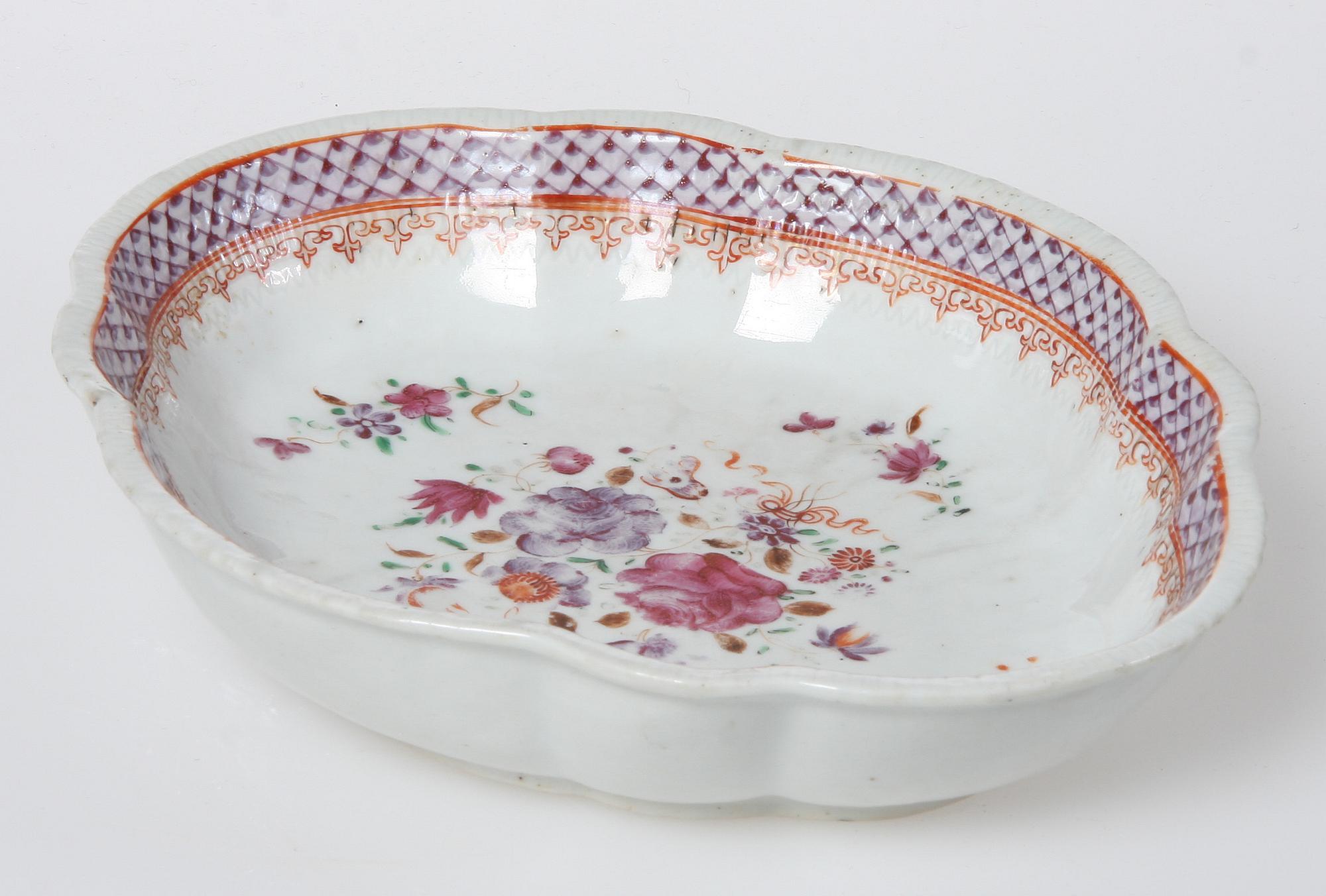 FAT, porslin, Kina 1700/1800-tal.