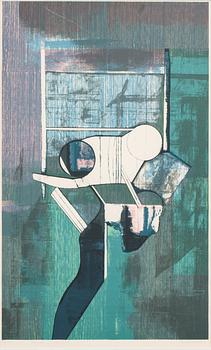 ANDERS ÖSTERLIN, serigrafi signerad och numrerad 38/120.