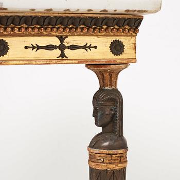 KONSOLBORD, sengustavianskt stockholmsarbete, 1800-talets början.