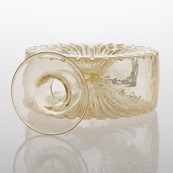 A 'Sun-Bottle' glass vase, Riihimäen Lasi, Finland. Designed in 1964.