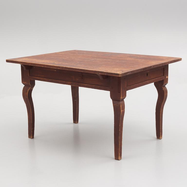 A table, Jämtland, first half of the 19th Century.