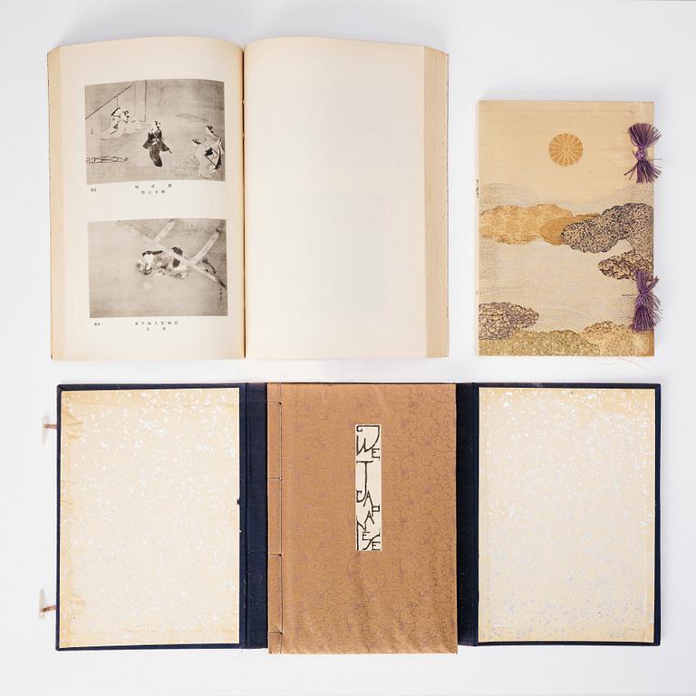 A group of ten books, about Japan, Japanese and Chinese Art and Works of Art. 20th century.