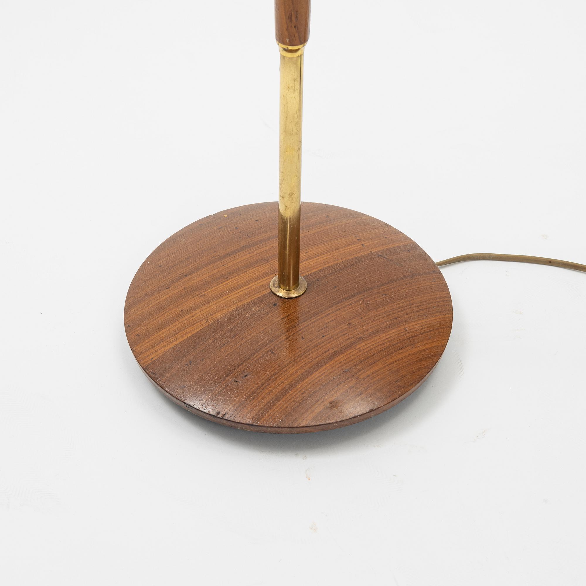 A floor lamp, EAE Eskilstuna, mid 20th century.