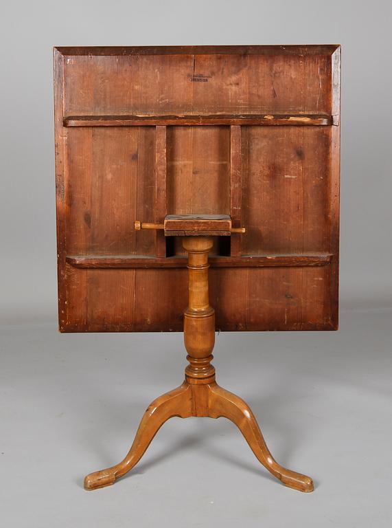 FÄLLBORD, märkt Anders Jacob Rosendahl, (mästare i Arboga 1762-1836).