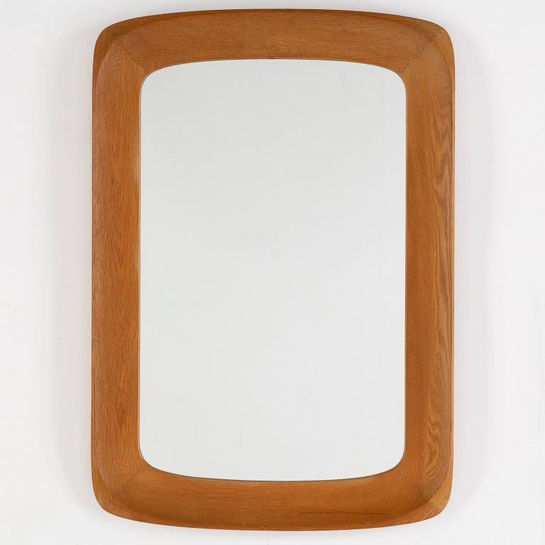 ÅKE FRIBYTER, spegel, Glas & Trä, Hovmantorp, svensk möbelindustri. 1950-60-tal.