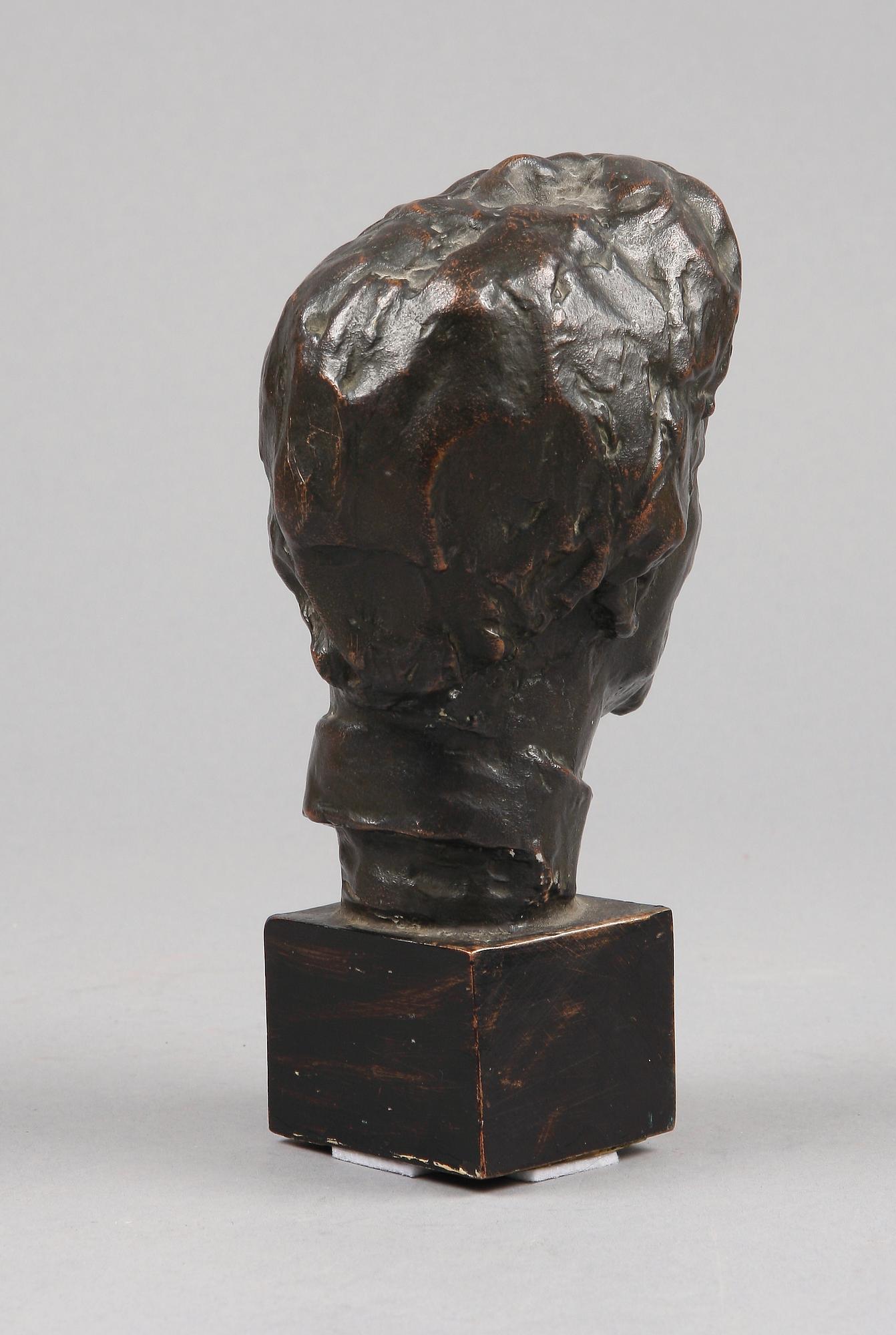 OKÄND KONSTNÄR, skulptur, metall, 1900-tal.