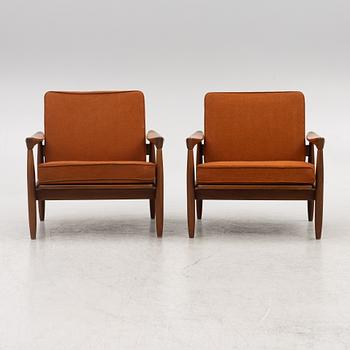 Erik Wørts, a pair of 'Kolding' easy chairs, Ikea, 1960s.