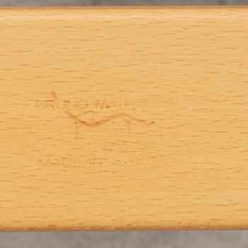 Bruno Mathsson, fåtöljer, ett par "Mina", Bruno Mathsson International, Värnamo.