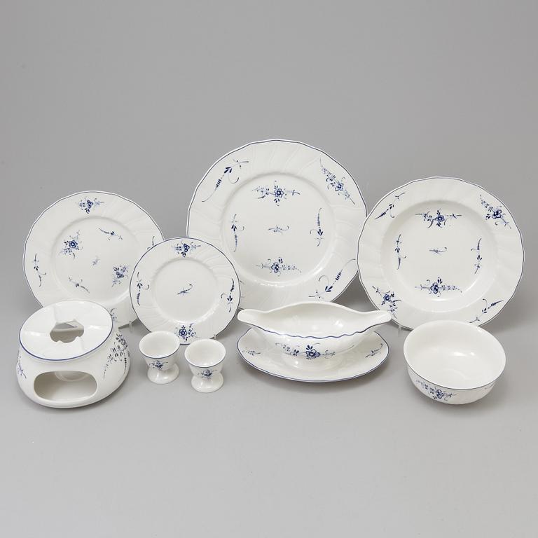 A 88 piece dinner service 'Vieux Luxembourg' and 'Vilbofour', by Villeroy & Boch.