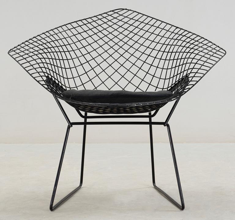 FÅTÖLJ, "Diamond chair", Harry Bertoia, 1960-tal.