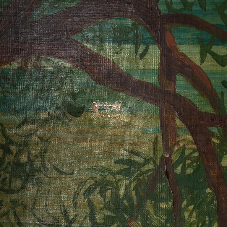 Vicke Andrén, oil on canvas, signed and dated -12.