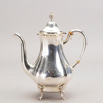 KAFFESERVIS, 3 delar, silver, K Andersson, 1936.