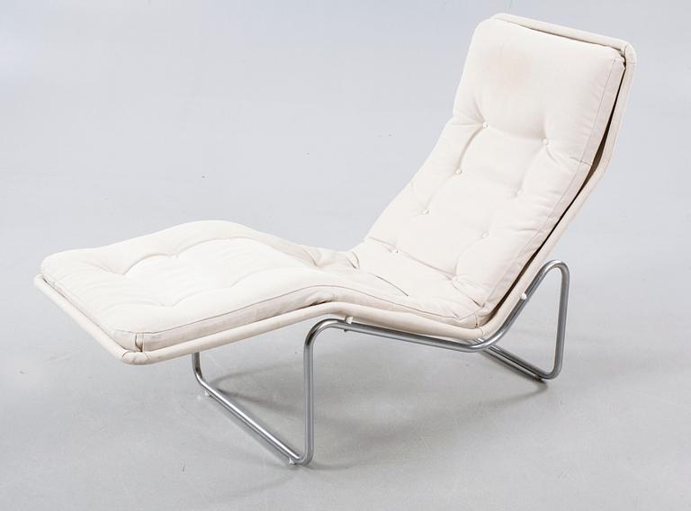 A recliner, model "Kröken", designed by Christer Blomquist for IKEA 1968.