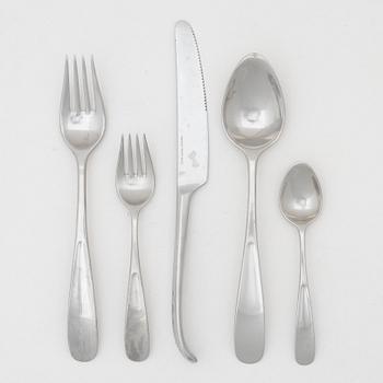 Vivianna Torun Bülow-Hübe, Cutlery service 'Vivianna', 30 pieces, Georg Jensen, Denmark.